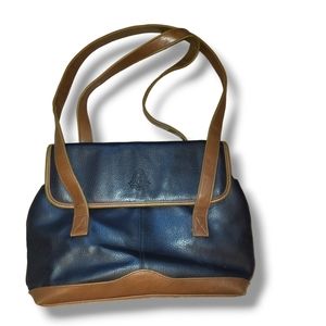 vintage leather Tandem of California handbag